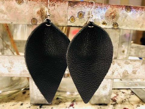 The JoAnna Leather Earrings