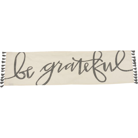 'Be Grateful' Runner