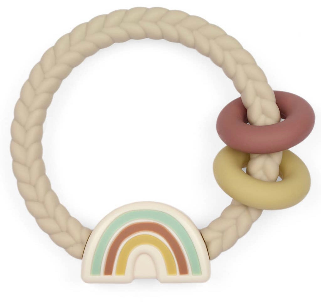 Itzy Ritzy Rainbow Teether Rattle