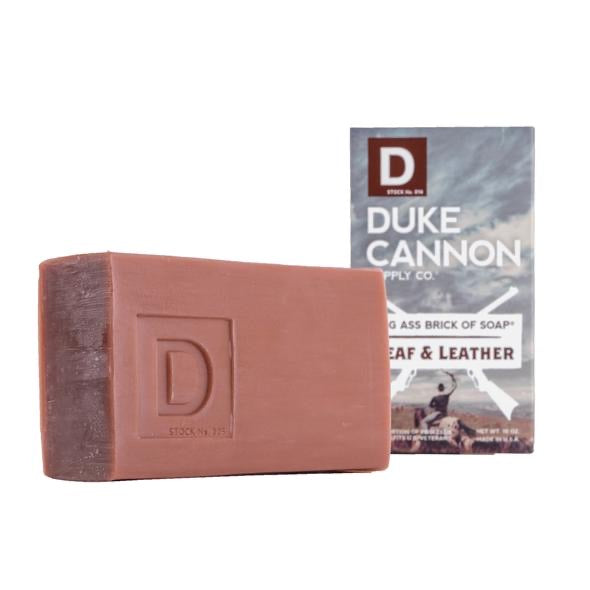 BRICK OF SOAP - LEAF AND LEATHER