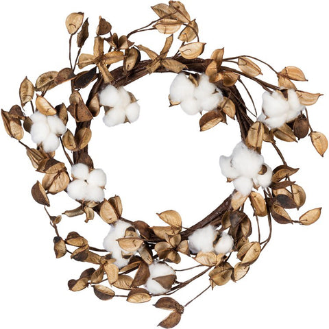 20’ Cotton Wreath