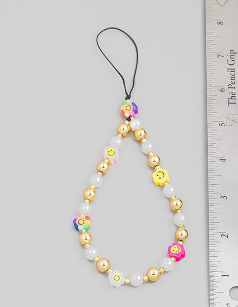 Assorted Bead Phone Charm