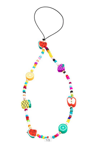 Assorted Bead Phone Charm