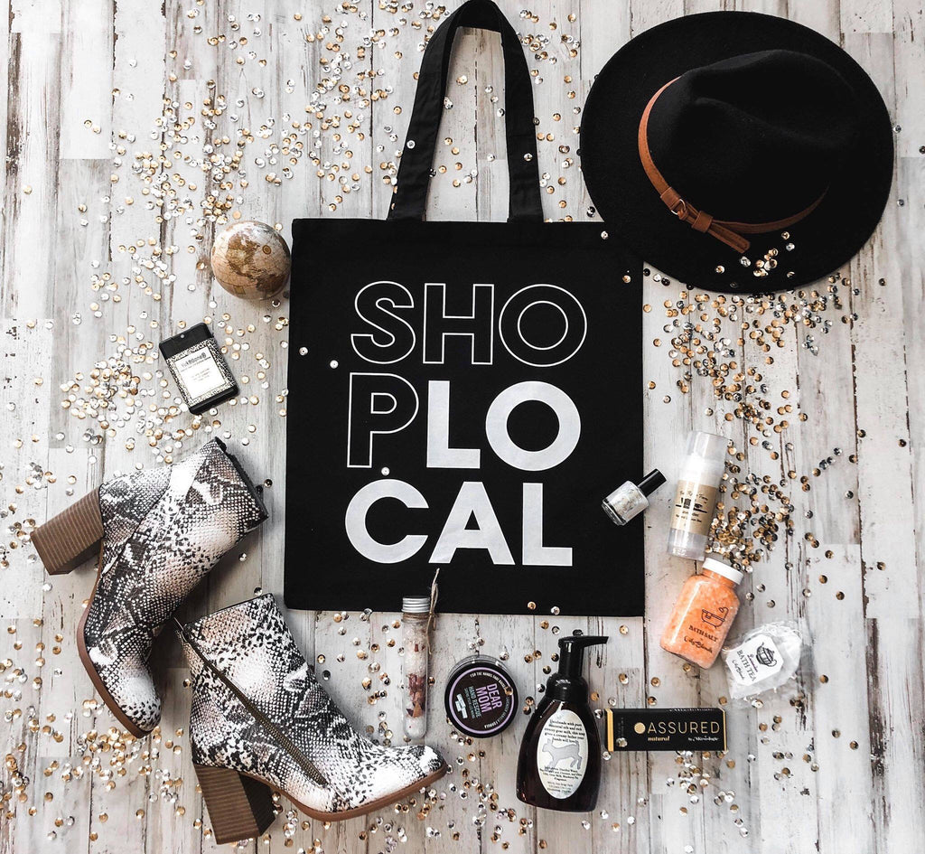 Shop Local Tote 🖤