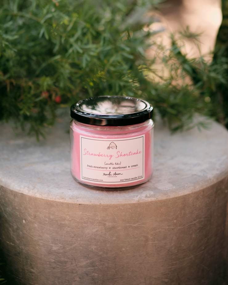 Strawberry Shortcake 12 oz Candle