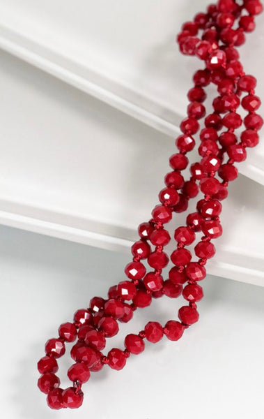 Glass Bead Necklace