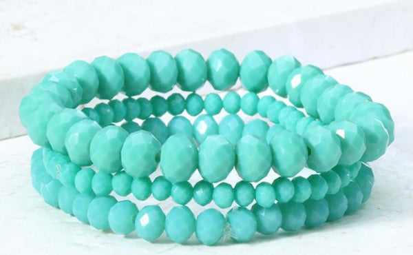 Set of 3 Bracelet Set {Multiple Colors}