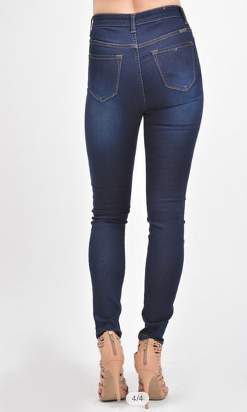 Kan Can Non Distressed Super Skinny Jeans