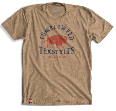 Buffalo Drift & Explore Tee