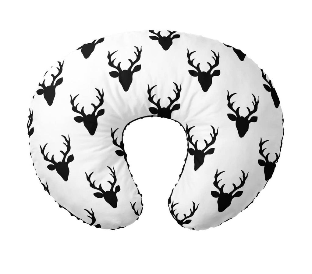 Deer Head Nursing Pillow Cover