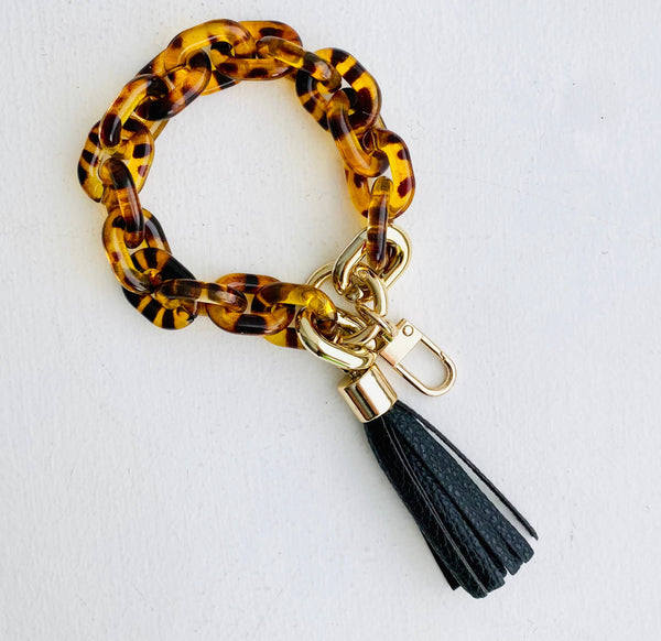 Chain Link Bangle Keychain