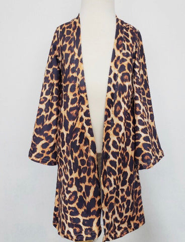 Kids Leopard Cardigan