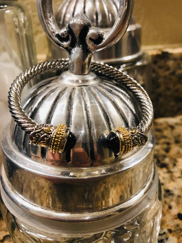 Cable Cuff Bracelet