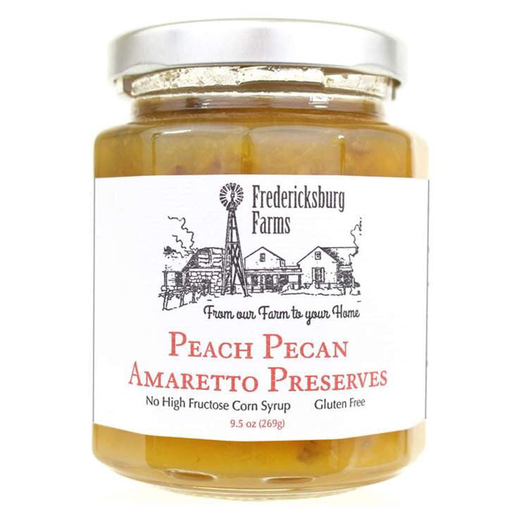 Peach Pecan Amaretto Preserves