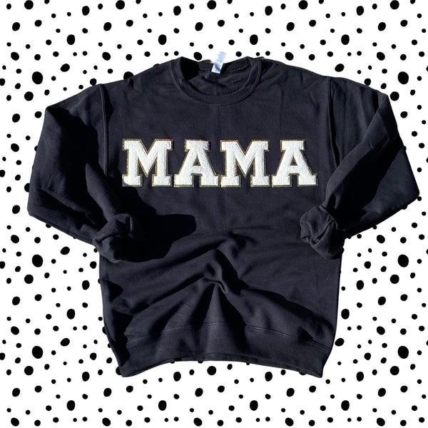 Mama & Mini Chenille Patch Sweatshirt