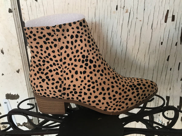 Cheetah Ankle Booties