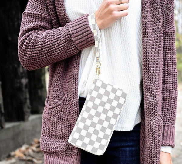 Checkered Wallet