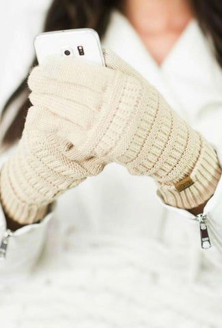 CC Knitted (Smart Tips) Gloves