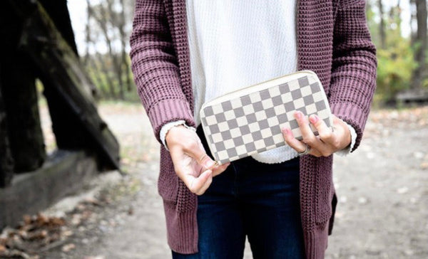 Checkered Wallet