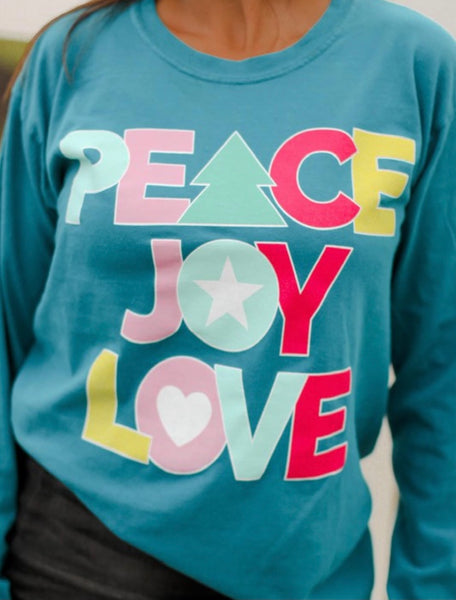 Peace - Joy - Love ☮️ 🤩 ❤️ 🎄