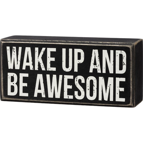 Wake Up & Be Awesome