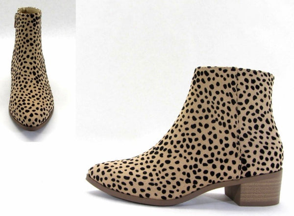 Cheetah Ankle Booties