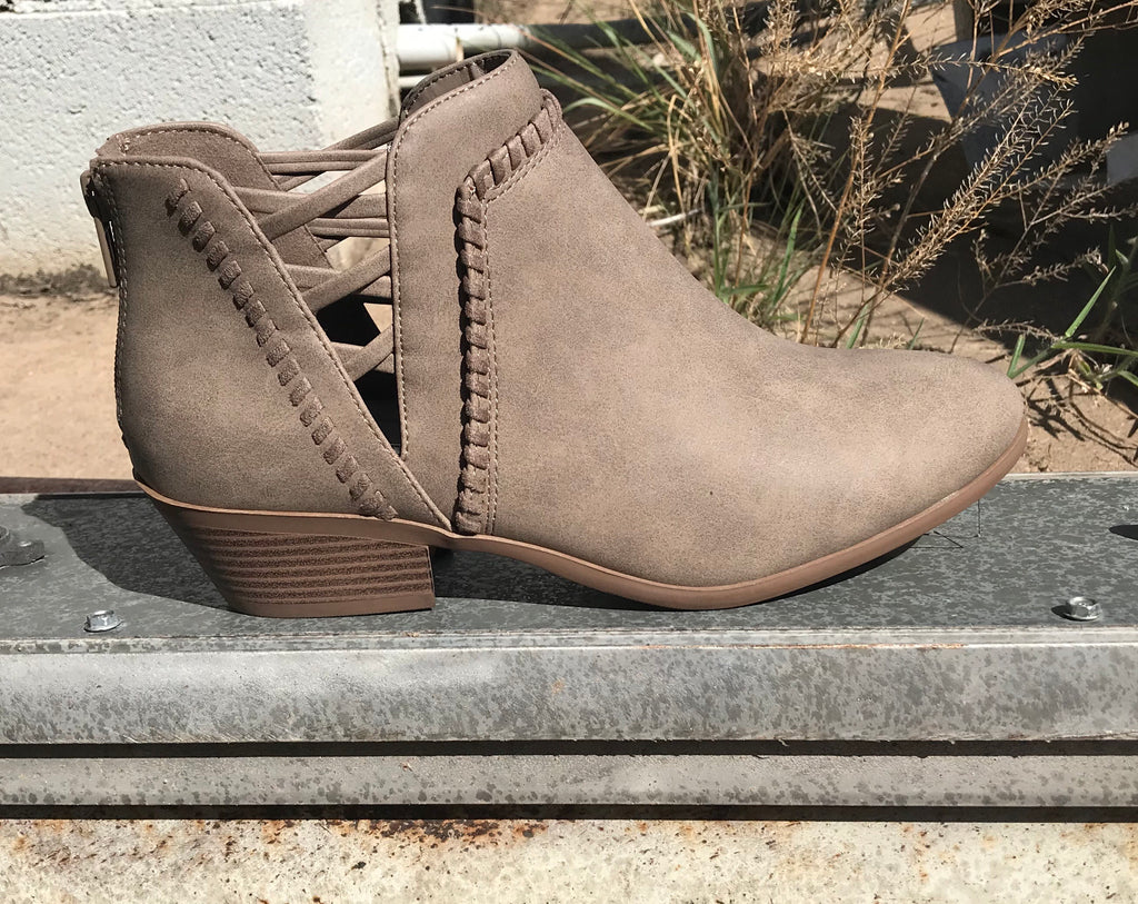 Taupe Booties