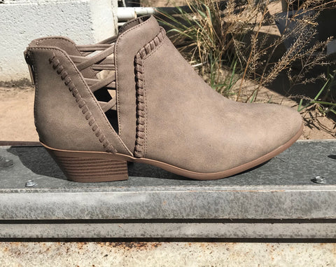 Taupe Booties