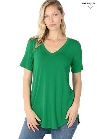 Green Basic Tee