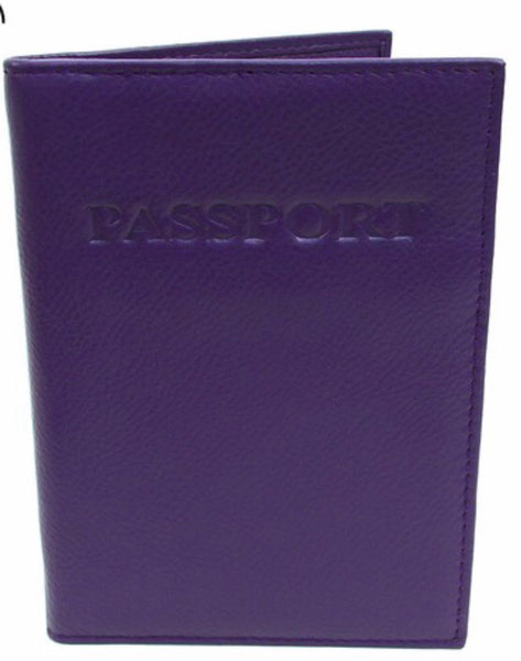 Passport Cover in Purple