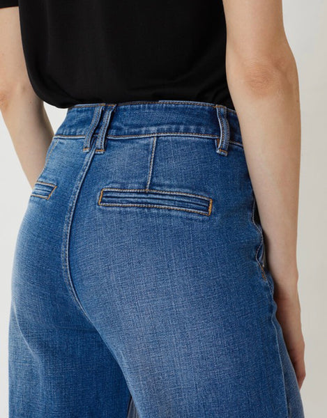 High Rise Wide Leg Jeans