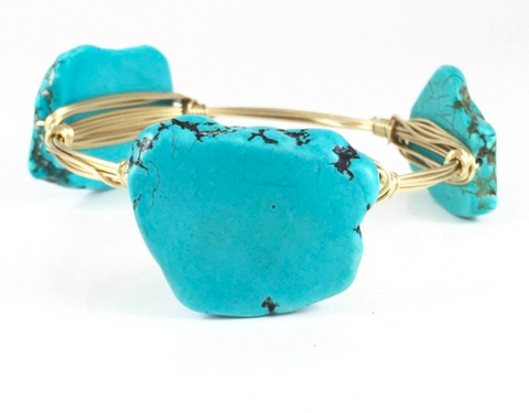 Stone Slab Bangle