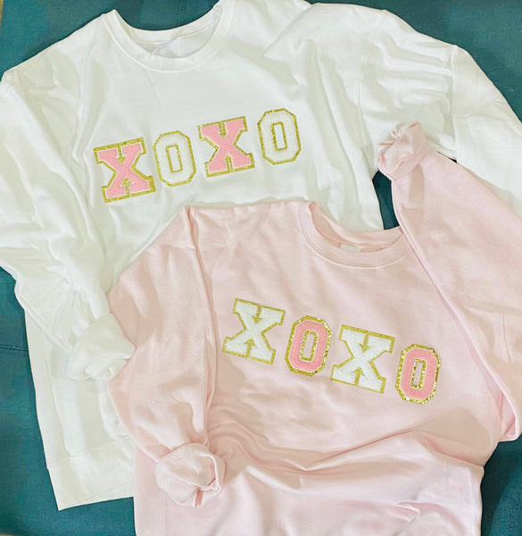 Pink XOXO Sweatshirt