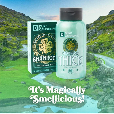 Duke Cannon Shamrock Thick Body Wash