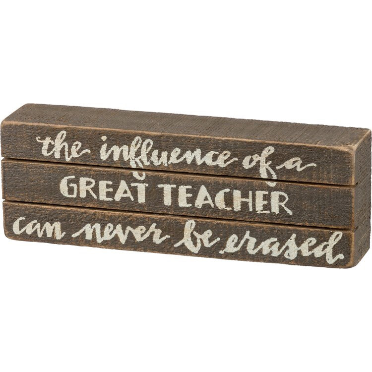 Great Teacher Can Never Be Erased